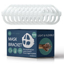 Pack of 10 Silicone Face Mask Bracket for Improved Breathability, Reusable Lipstick Protector Mask Insert Compatible with Disposable N95 & Cloth Masks